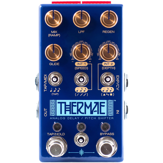Chase Bliss Audio Thermae BBD Delay and Harmonization