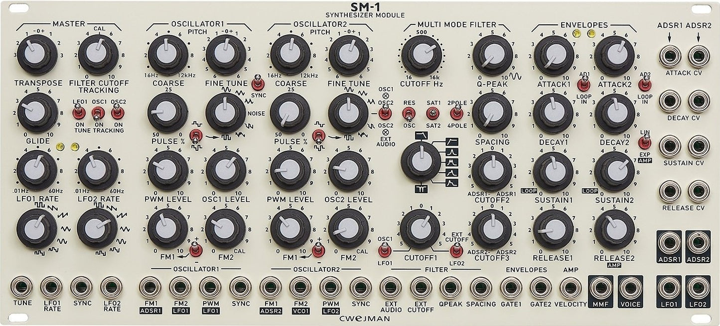 Cwejman SM-1 Synth Module (White)