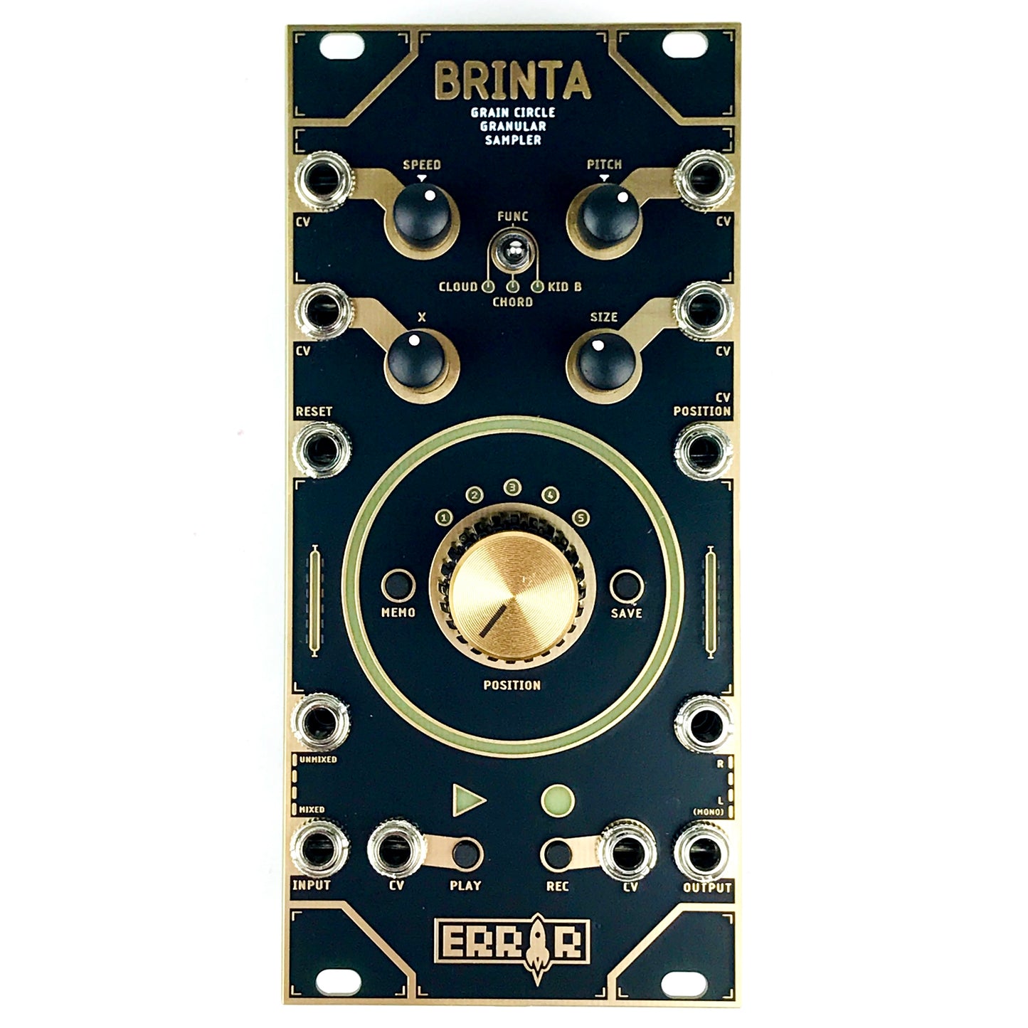Error Instruments Brinta Granular Eurorack Sampler