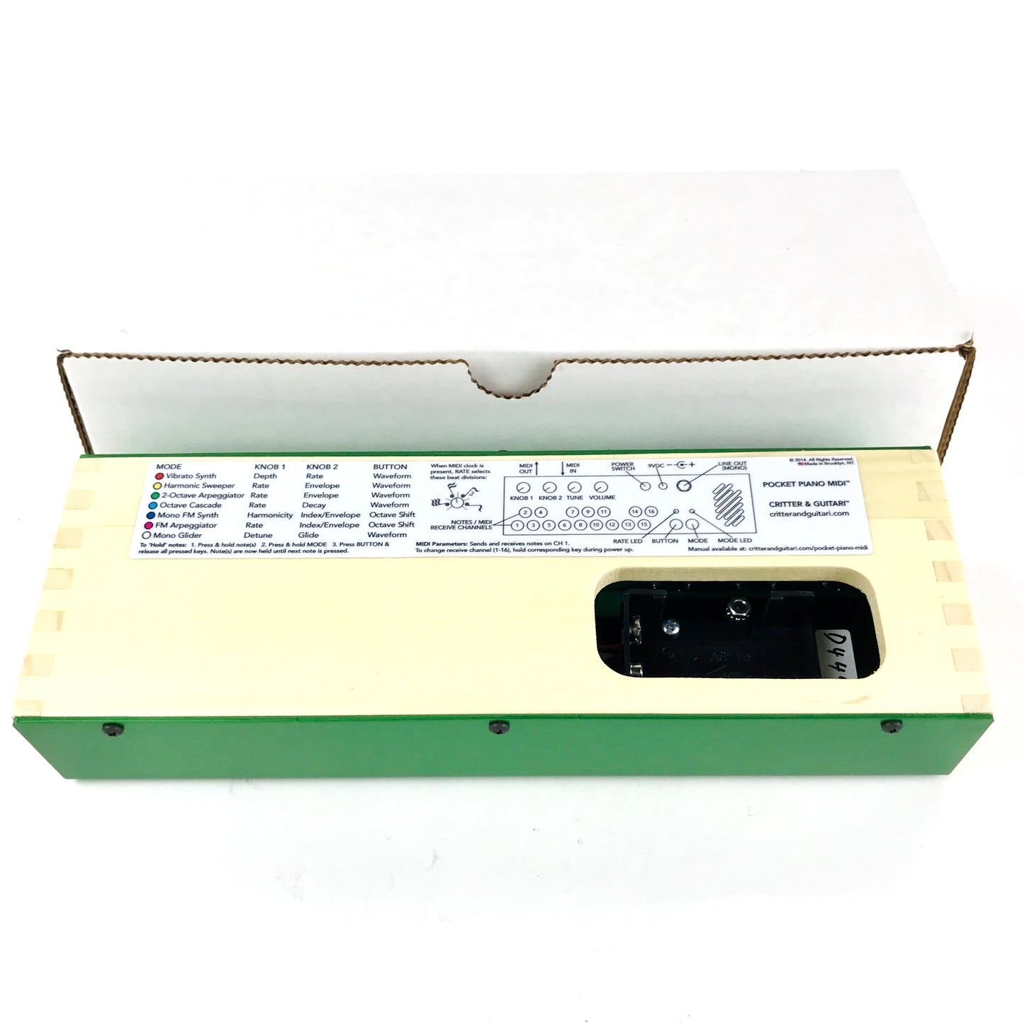Critter & Guitari Pocket Piano MIDI, brand new old stock!