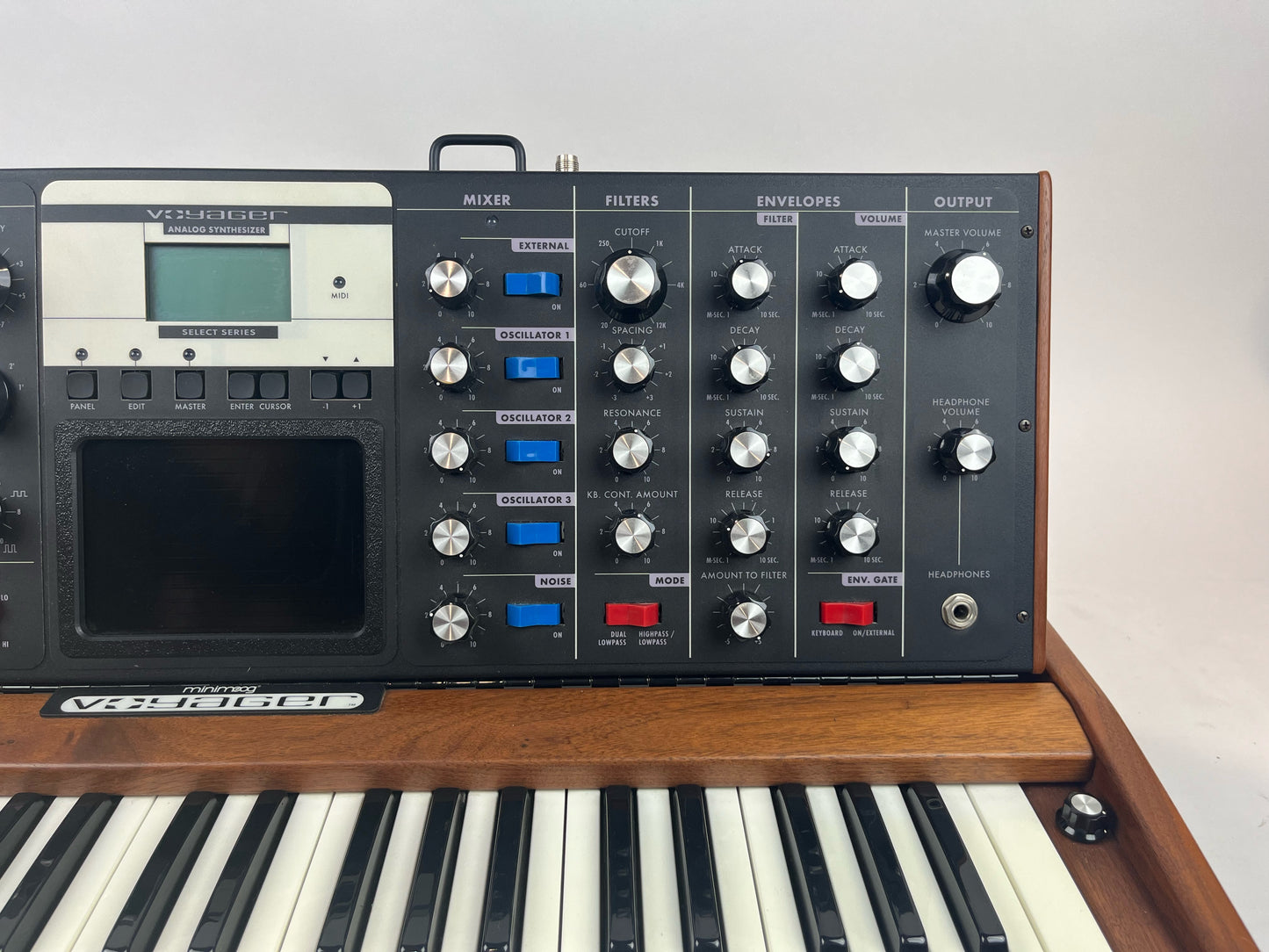 Minimoog Voyager Keyboard w/ RARE Purple Backlighting