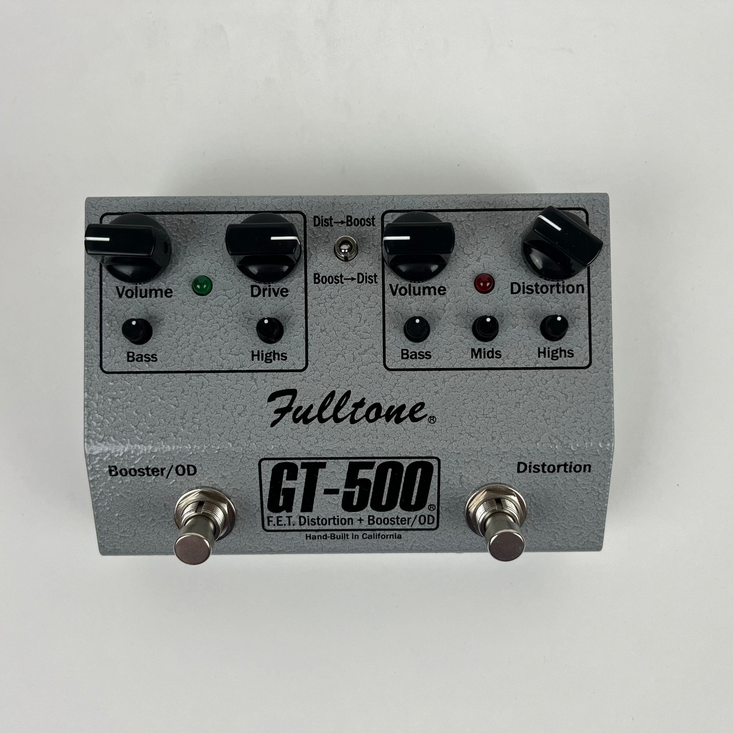 boss gt 500 pedal Fulltone GT-500 F.E.T. Booster/Distortion, Brand New Old Stock (NOS) – Big City Music