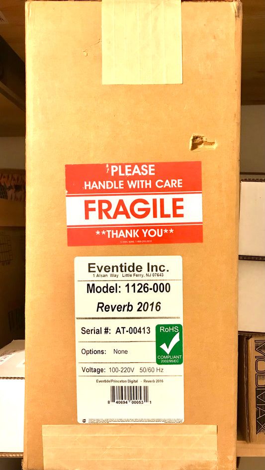 Eventide Reverb 2016, brand new, old stock, still sealed factory carton!