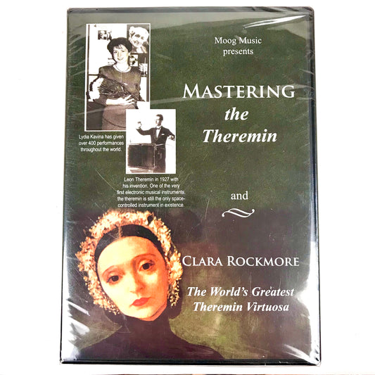 Moog DVD - Mastering the Theremin & Clara Rockmore - World's Greatest Theremin Viruosa