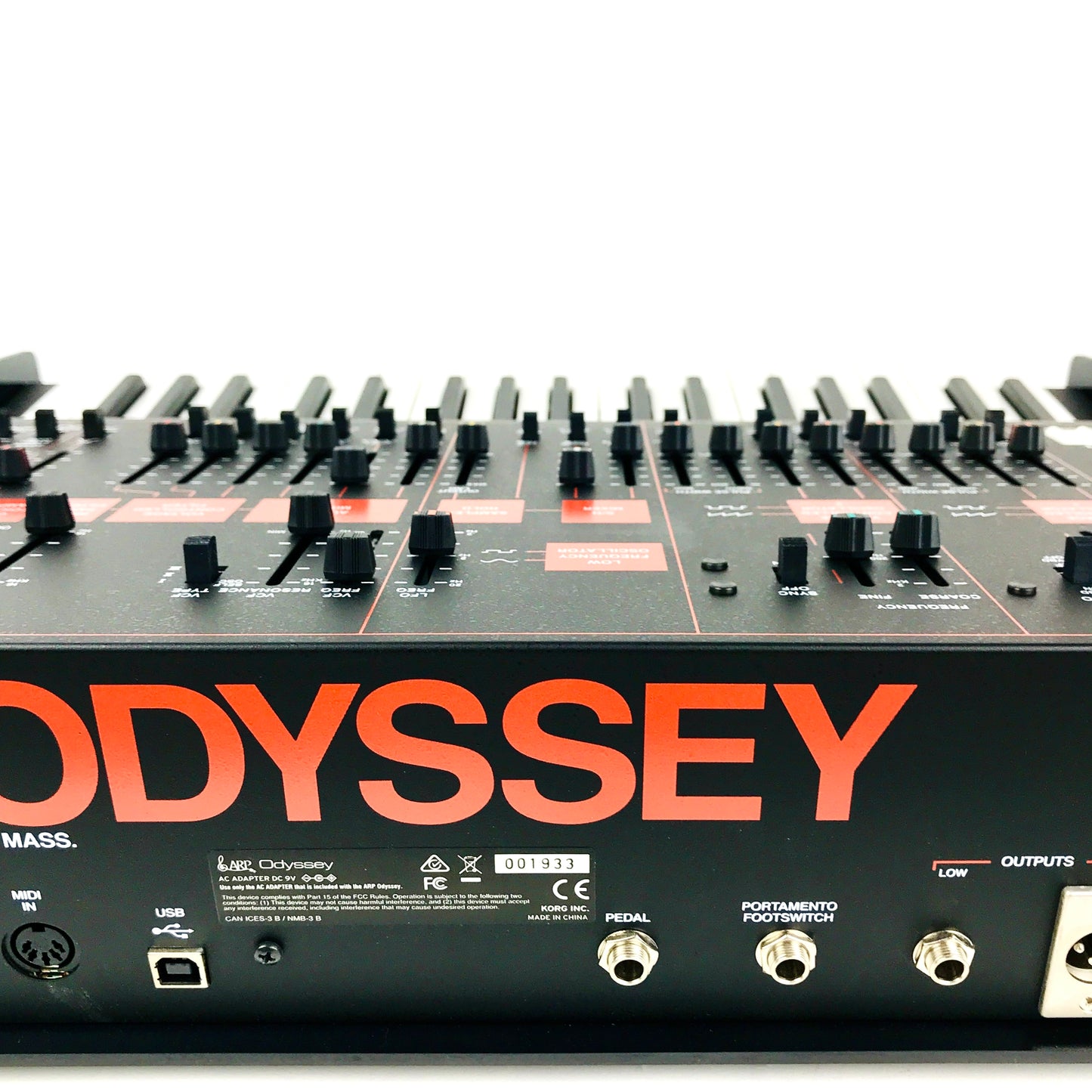 Korg ARP Odyssey Rev3 (37-Slim Key) Duophonic Analog Synthesizer