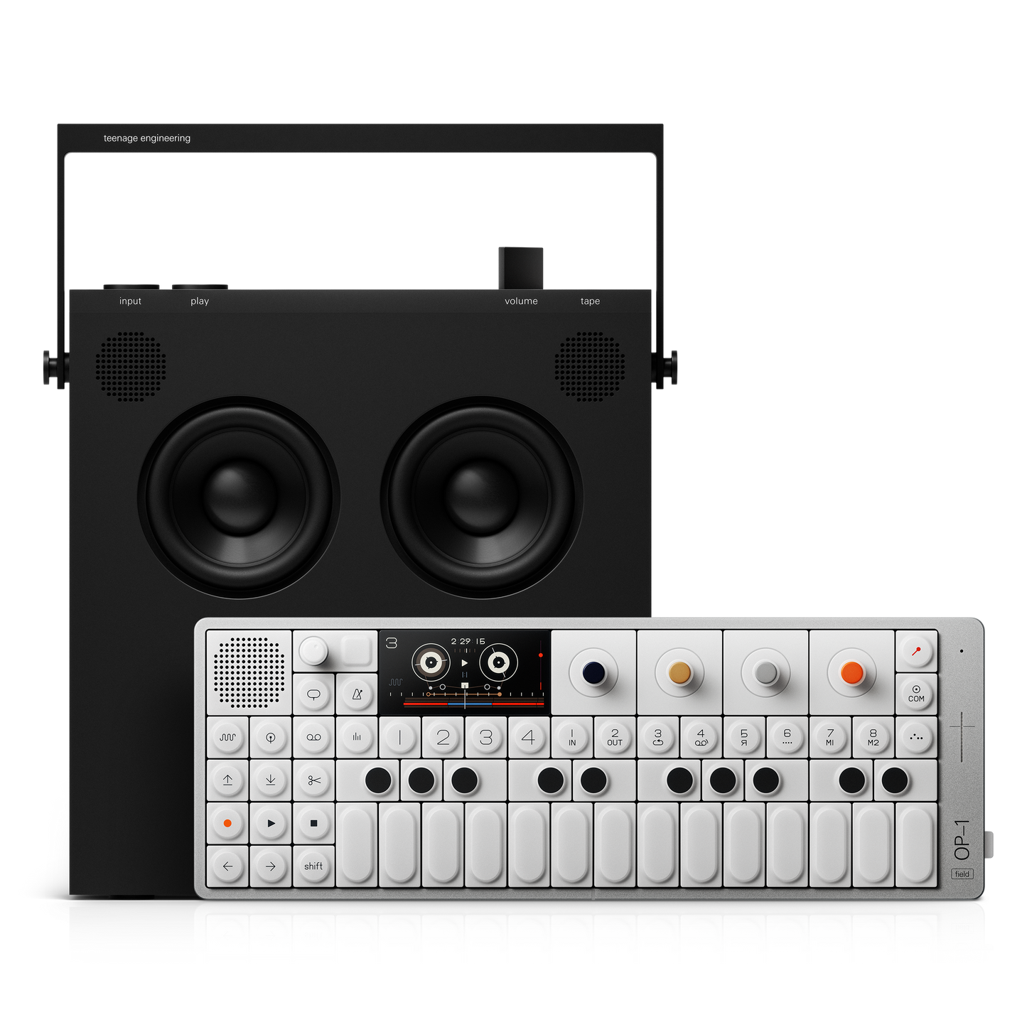 Teenage Engineering OB-4 and OP-1 Field Combo