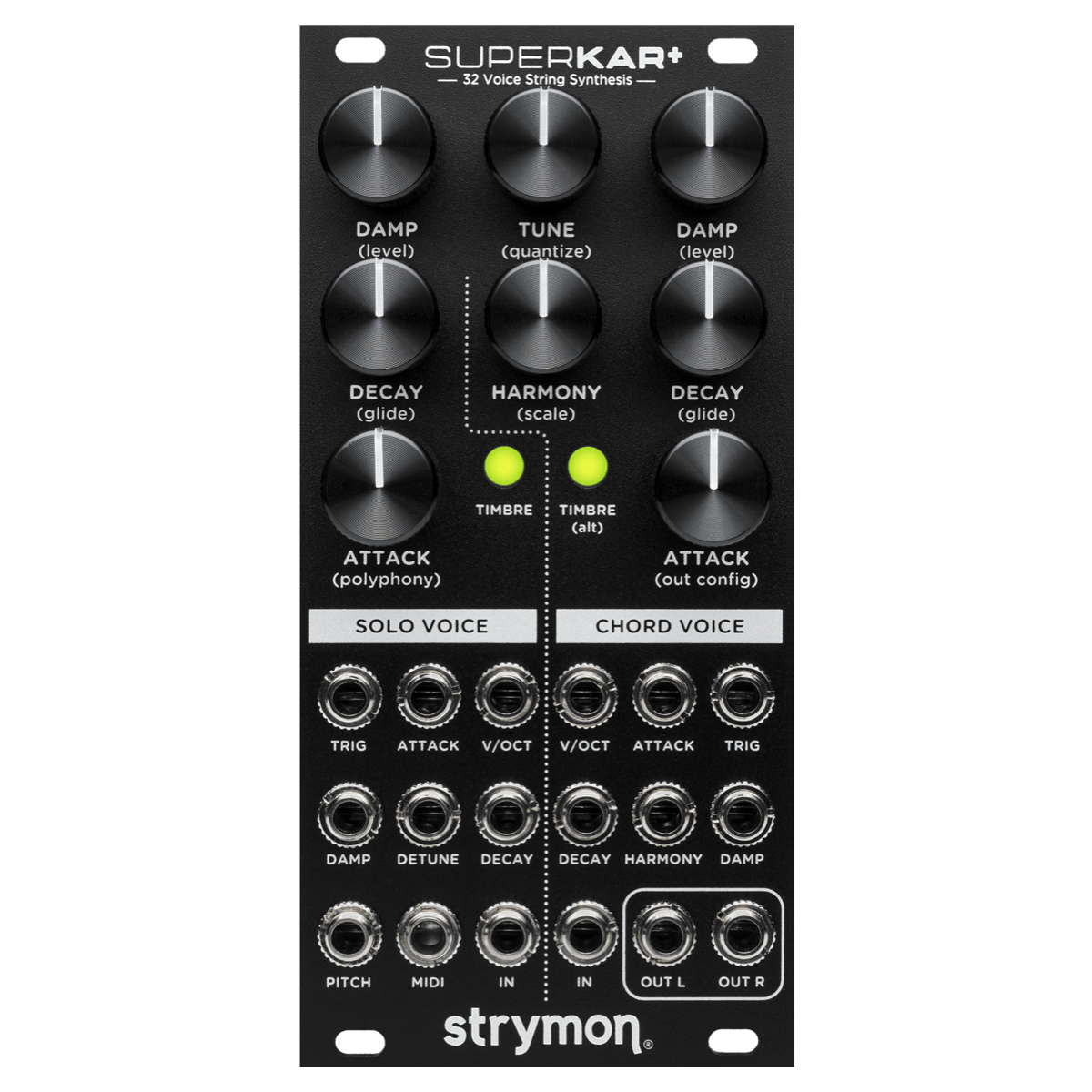 Strymon SuperKar+, 32 Voice String Synthesis