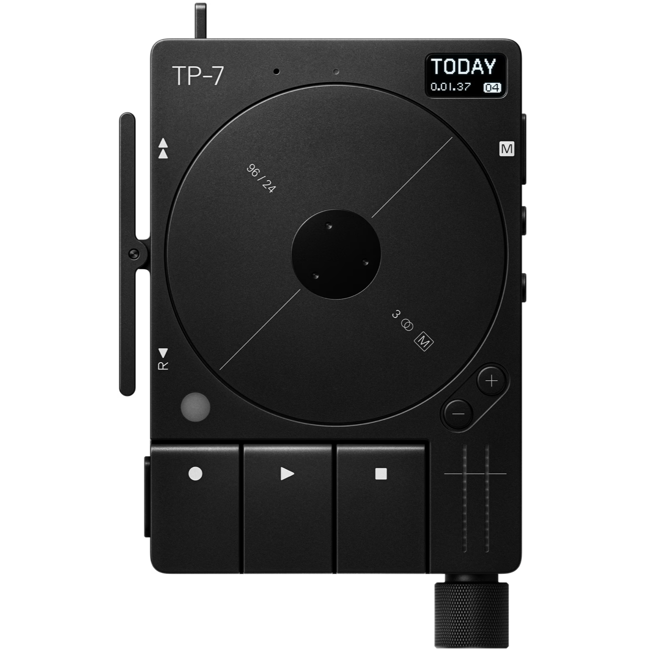 Teenage Engineering TP–7 Field Recorder, open box (Black)