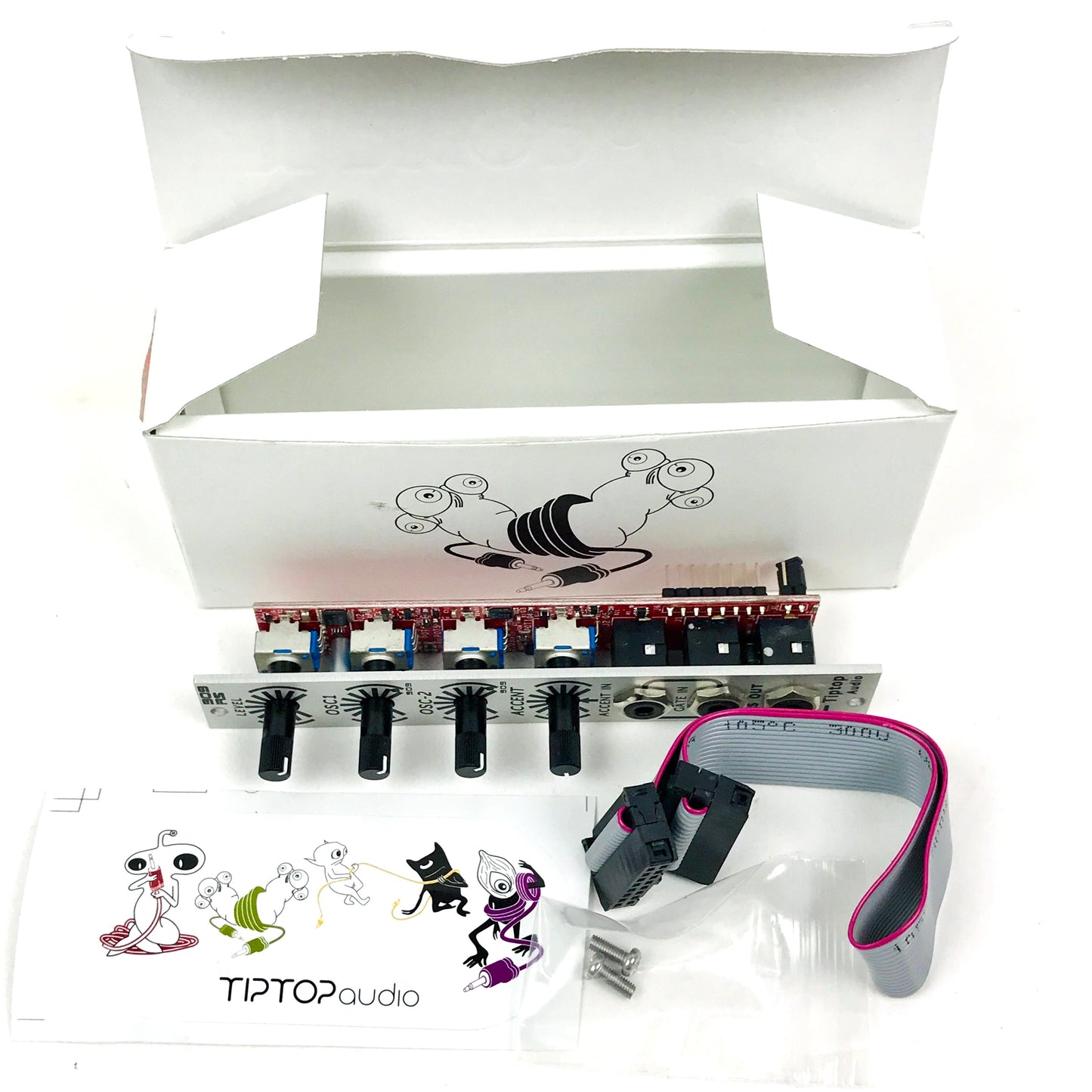 Tiptop Audio RS909 TR909 Rimshot Generator, silver, mint condition