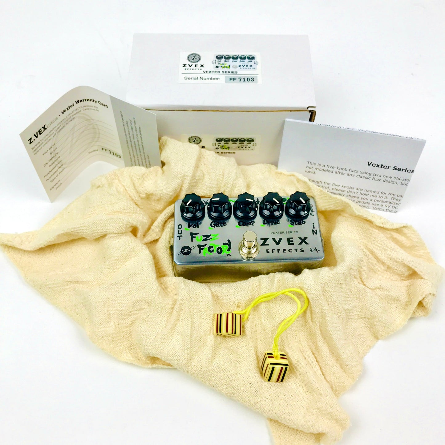 ZVEX Vexter Fuzz Factory, brand new, old stock! (N.O.S.)