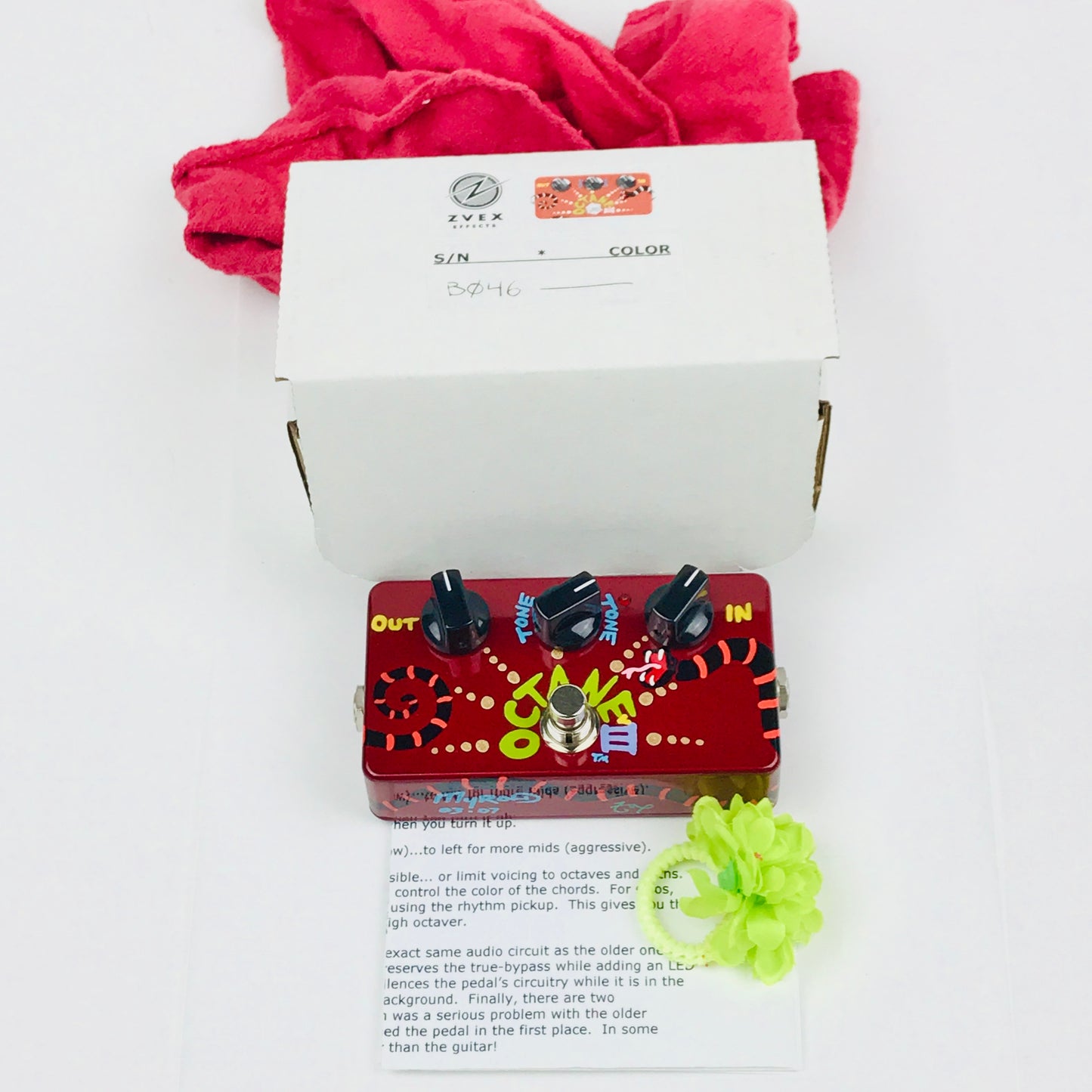 ZVEX Octane III Fuzz, brand new, old stock Myrold from 2007