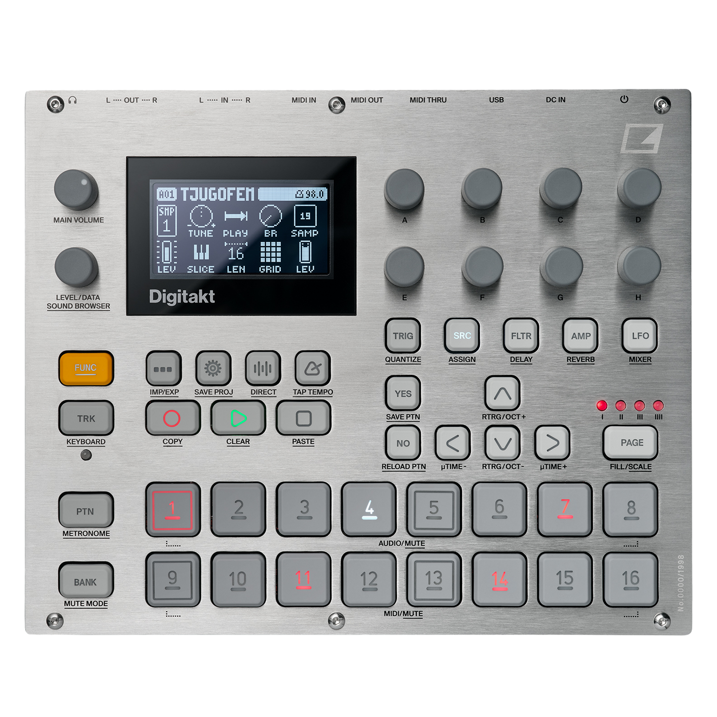 Elektron Digitakt - e25 Remix Edition