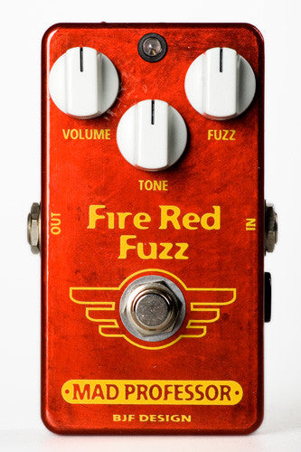 MAD PROFESSOR Fire Red Fuzz エフェクター ファズ Fire Red Fuzz, hand-wired, N.O.S. – Big City Music