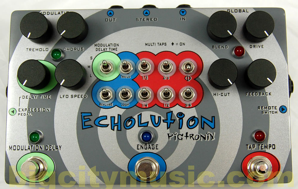 Pigtronix Echolution, BRAND NEW, old stock (N.O.S.)