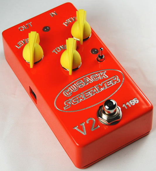Cusack Music Screamer V2, brand new, old stock with etched graphics!