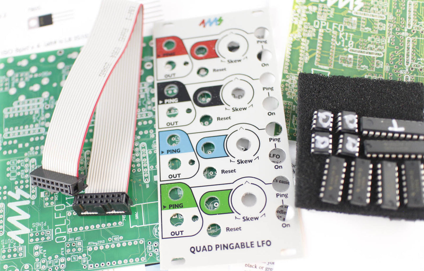 4ms Quad Pingable LFO kit