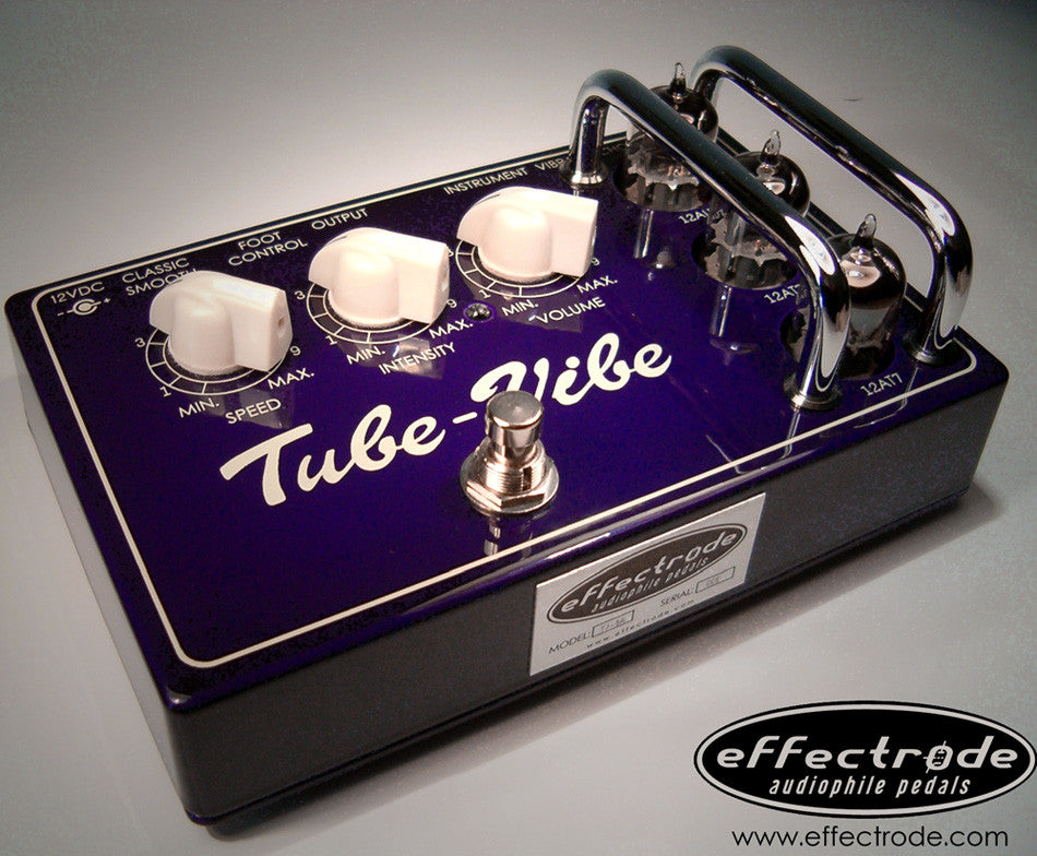 uni vibe pedal Effectrode Tube-Vibe Vacuum Tube Uni-Vibe