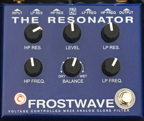 resonator effect pedal Frostwave Resonator