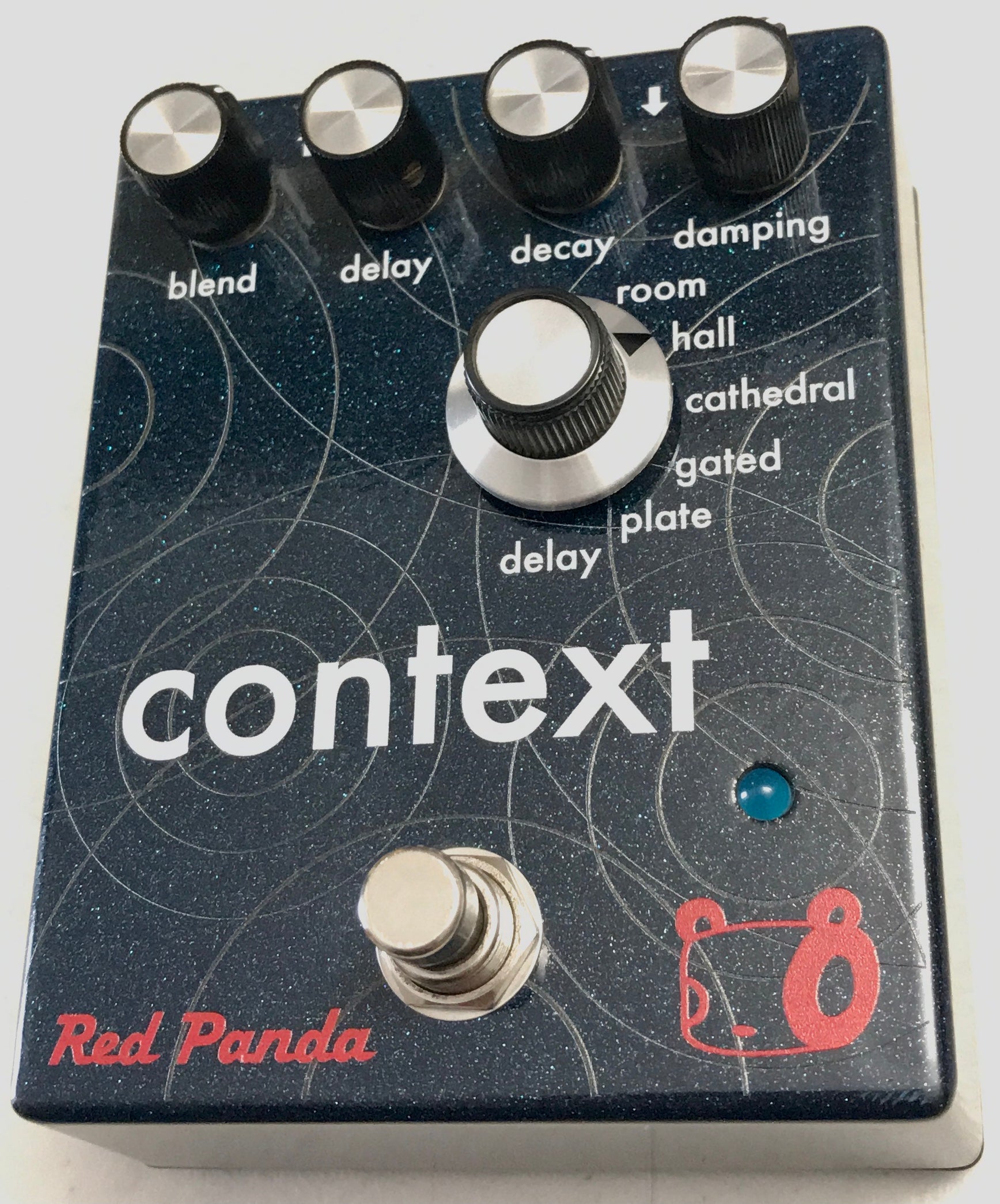 panda pedal Red Panda Context Reverb, like new