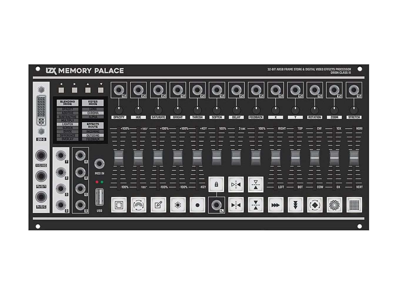 LZX Industries Memory Palace Frame Store and Video Effects