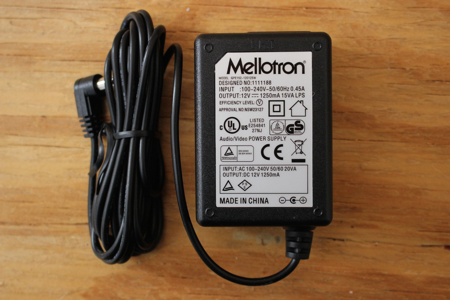Mellotron power supply for all M4000D models – Big City Music