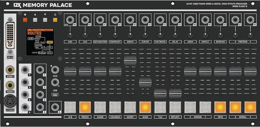 Orion Memory Palace Frame Store + Video Effects
