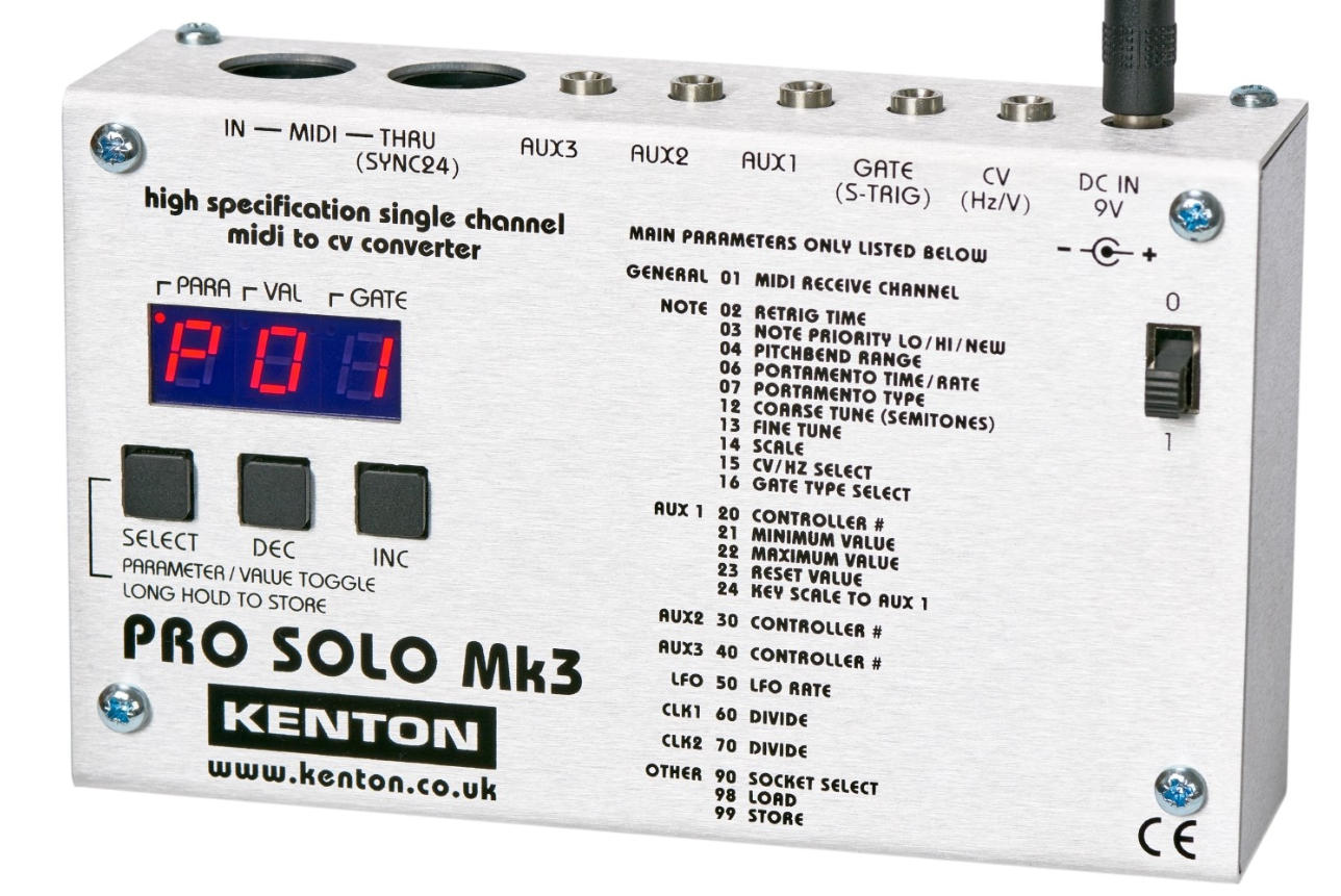 Pro SOLO mk3 MIDI to CV converter