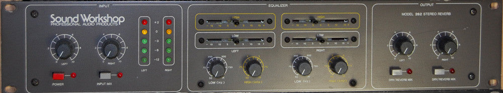 Sound Workshop 262 vintage Stereo Spring Reverb