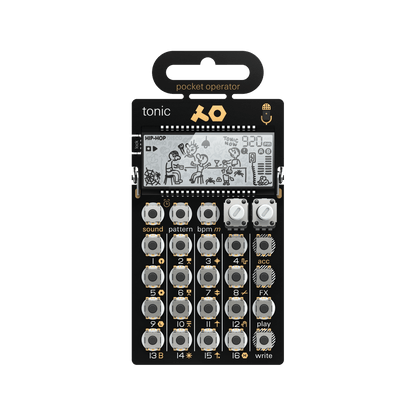 Teenage Engineering PO-32 Pocket Operator Tonic Drum Synthesizer and Sequencer