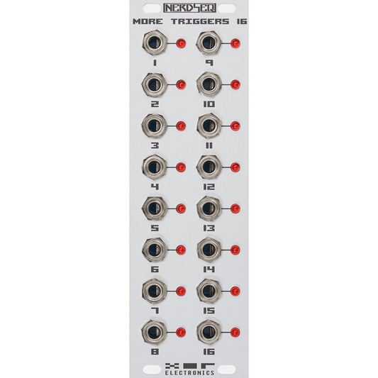 XOR Electronics Trigger 16 Expander (Grey) for NerdSEQ