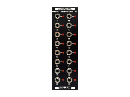 XOR Electronics Trigger 16 Expander (Black) for NerdSEQ