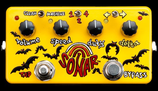 ZVEX Sonar Hand Painted