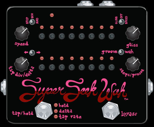 ZVEX Super Seek Wah Hand Painted