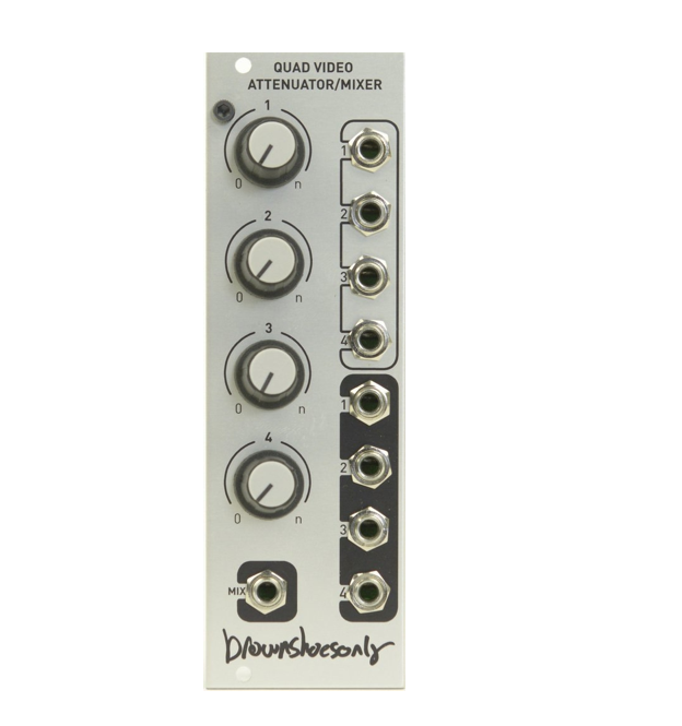 brownshoesonly  QVAM Quad Video Attenuator Mixer