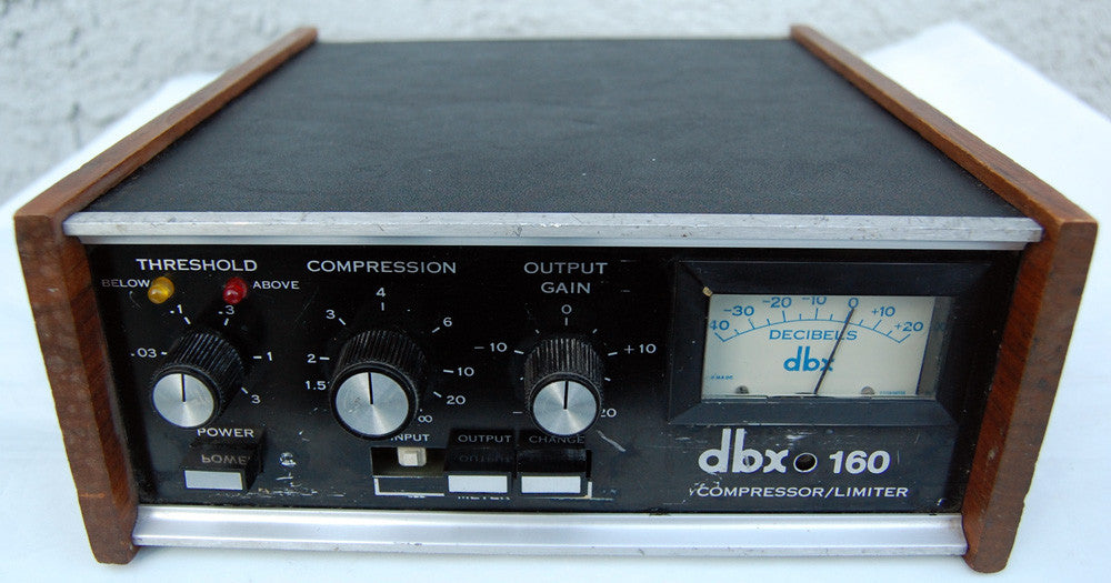 dbx 160 Compressor / Limiter – Big City Music
