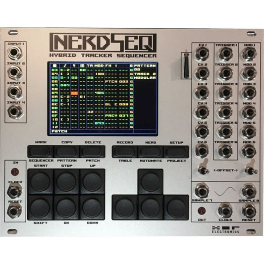 XOR Electronics NerdSeq Tracker Sequencer (Grey)