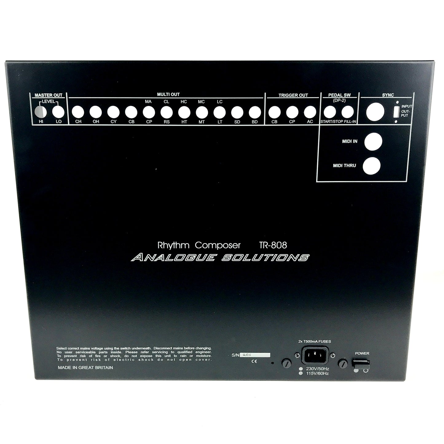 Analogue Solutions TR-808 Rackmount Kit, brand new old stock