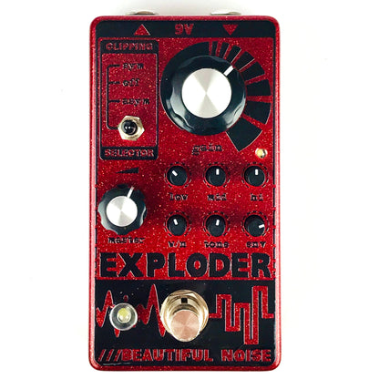 Beautiful Noise Effects Exploder, Metallic Red