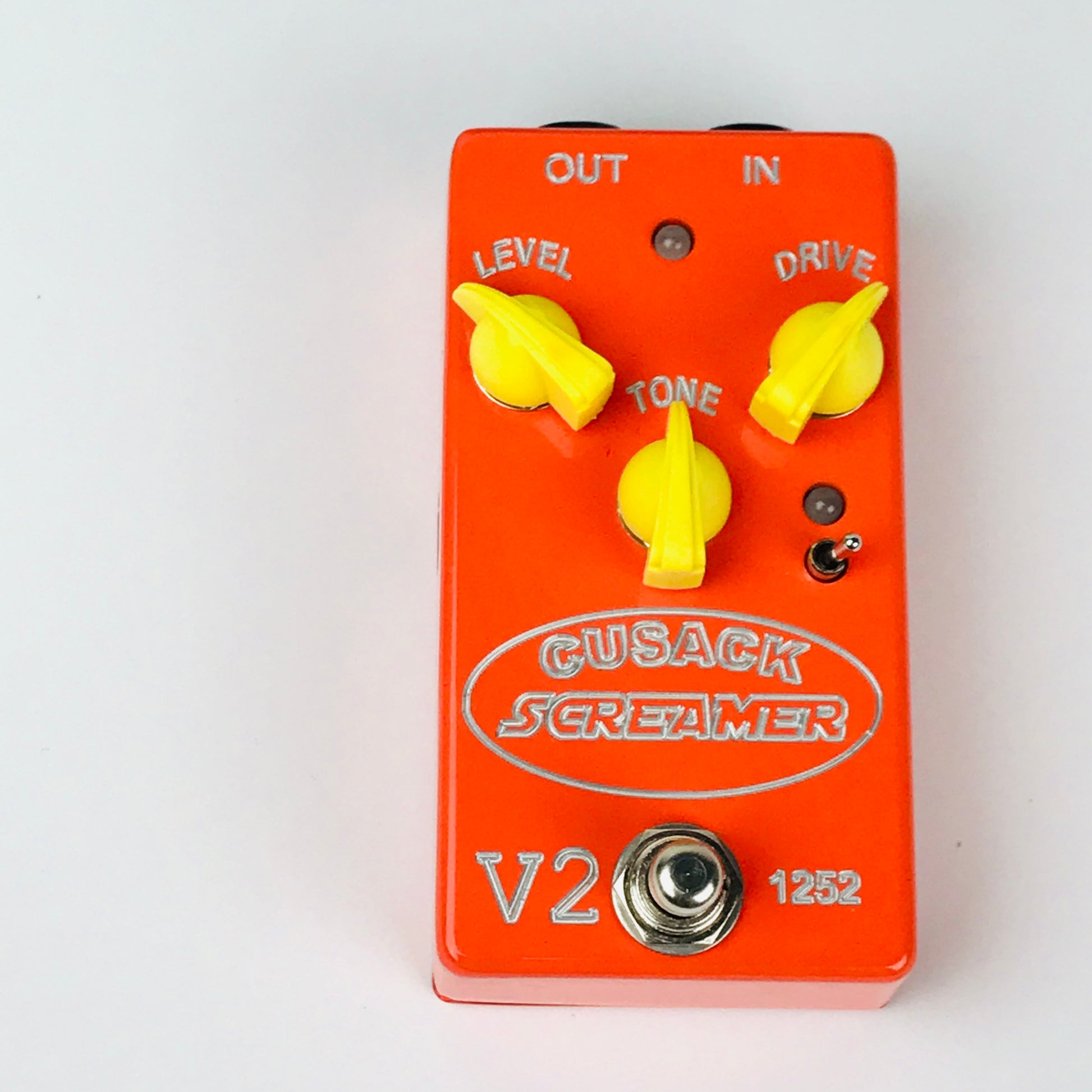 cusack pedals Cusack Music Screamer V2, brand new, old stock with etched graphics! – Big City Music