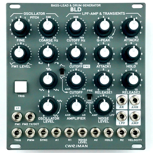 Cwejman BLD Bass-Lead & Drum Generator, grey