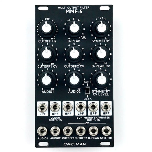 Cwejman MMF-6 Multi Output Filter, black
