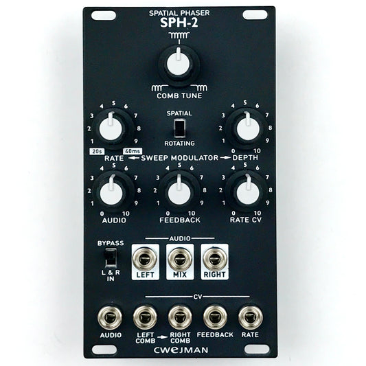 Cwejman SPH-2 Spatial Phaser, black