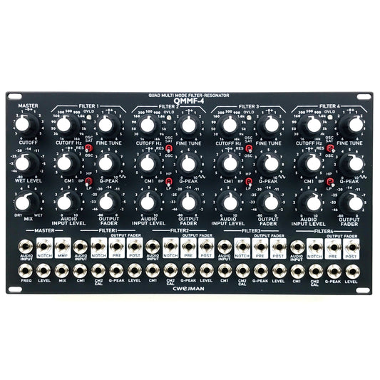 Cwejman QMMF-4 Quad Filter/Resonator, black