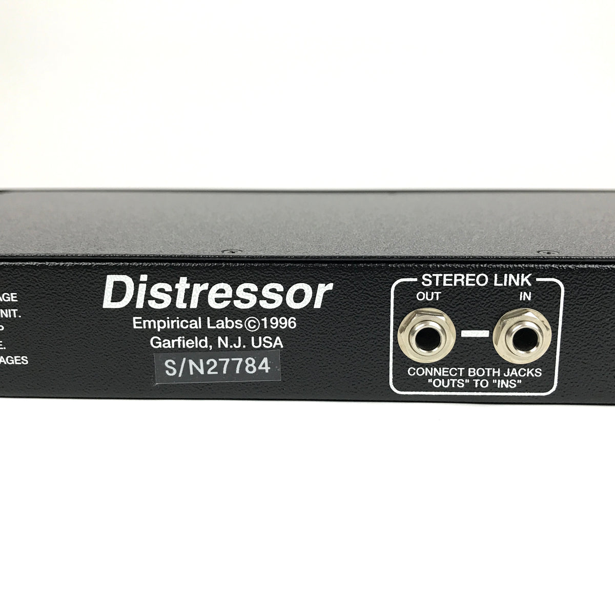 Empirical Labs Distressor EL8-X, mint condition