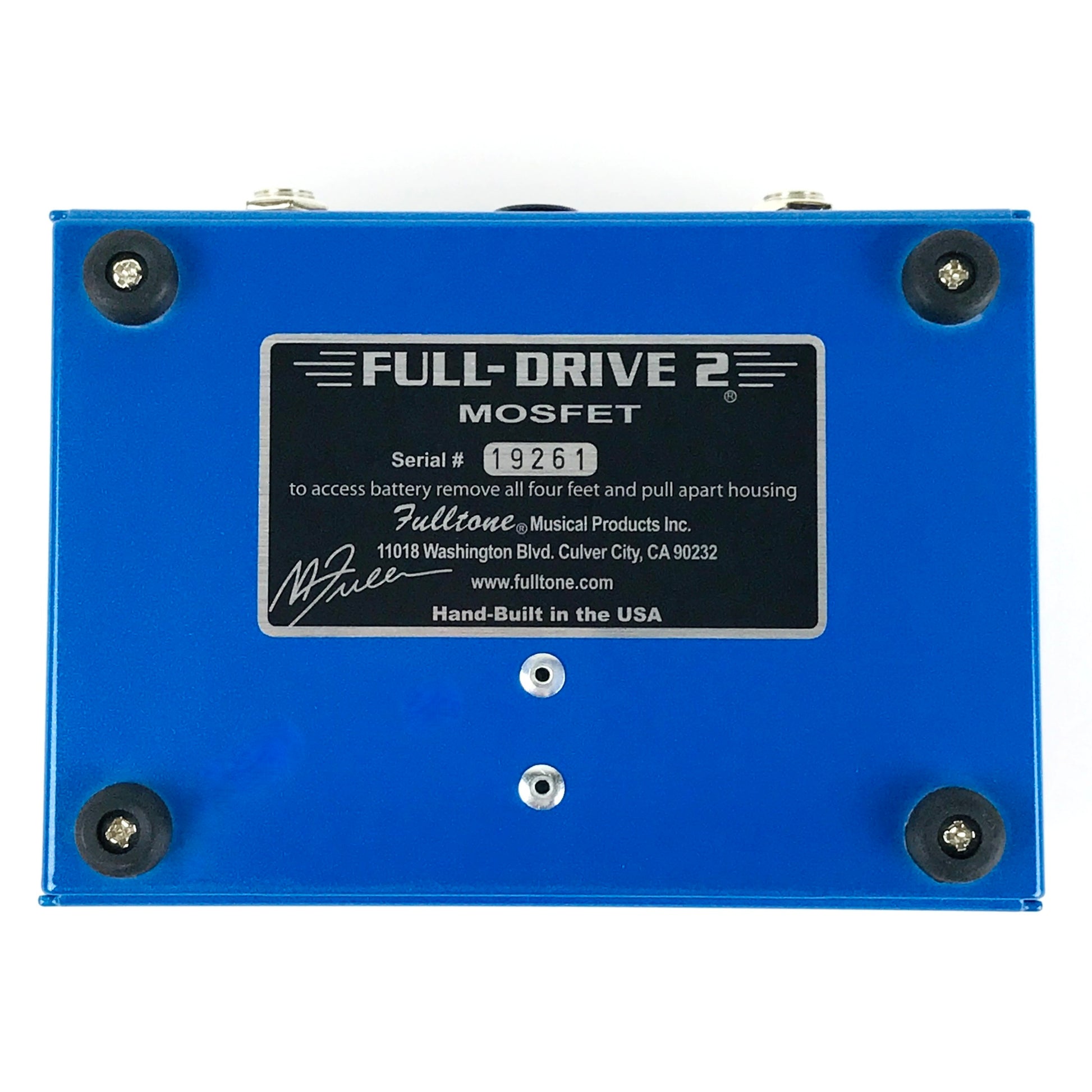 Fulltone Full-Drive 2 Mosfet, brand new old stock – Big City Music
