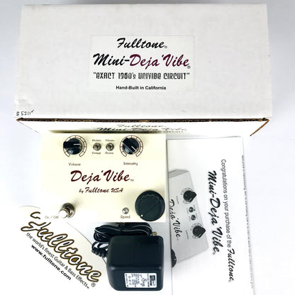 Fulltone Mini Deja Vibe, mint condition!
