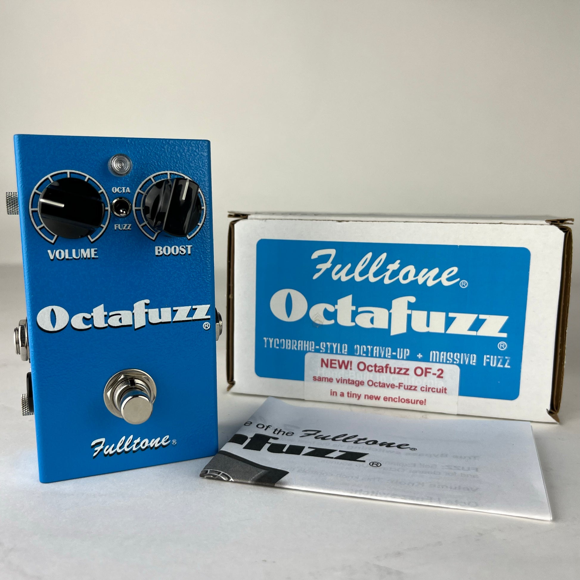 best octafuzz pedal Fulltone OF-2 Octafuzz Fuzz Pedal
