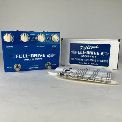 Fulltone Full-Drive 2 Mosfet, Brand New Old Stock (NOS)