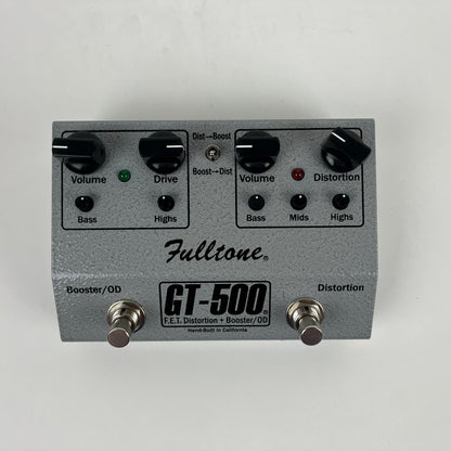 fet pedal Fulltone GT-500 F.E.T. Booster/Distortion, Brand New Old Stock (NOS) – Big City Music