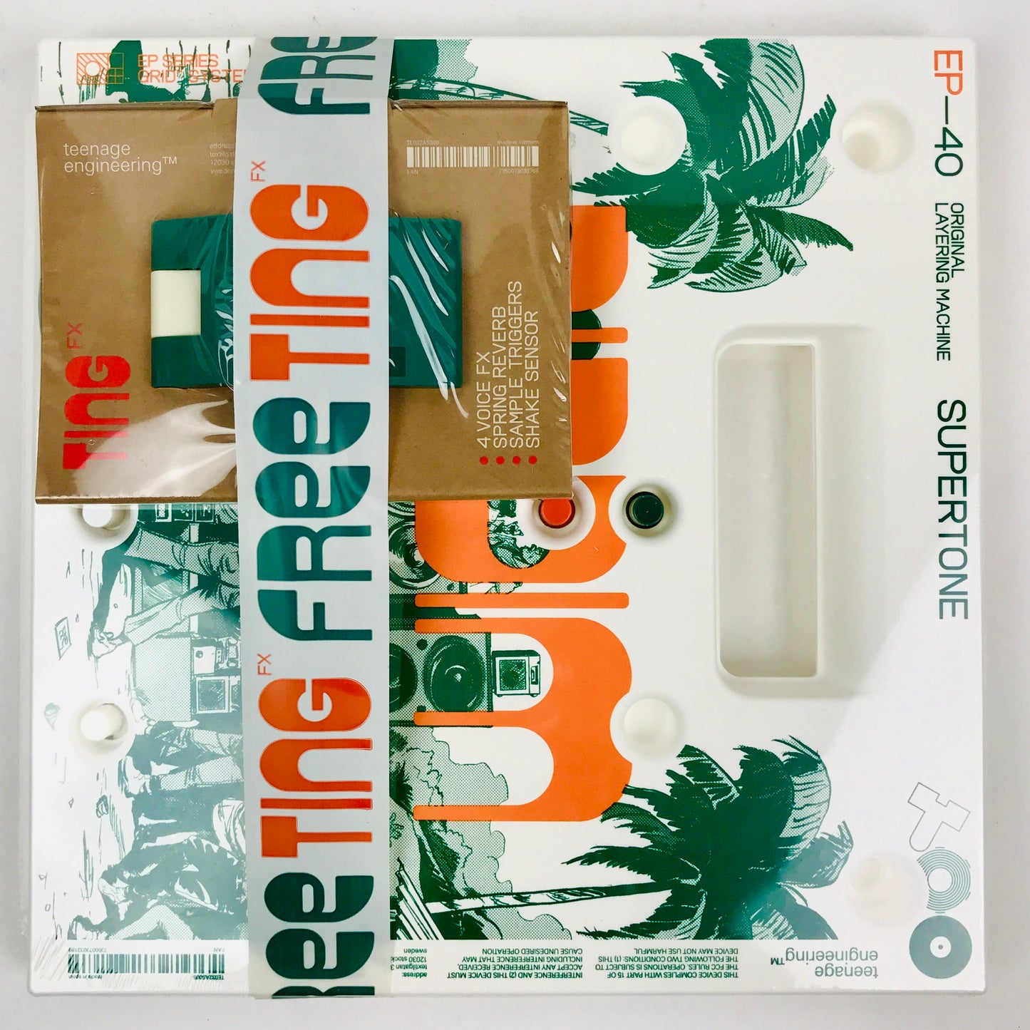 Teenage Engineering EP-40 RIDDIM + EP- 2350 Ting Bundle